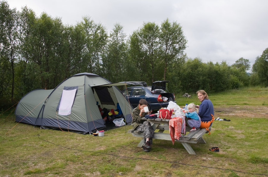 tente de petit camping familial Vendee